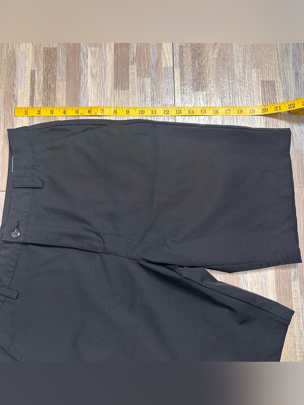 Men's Black Classic Adidas Climalite Golf Shorts Size 32 Waist - Picture 3 of 11